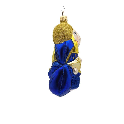 Patricia Breen Madonna for Pablo Blue Baby Jesus Christmas Holiday Tree Ornament