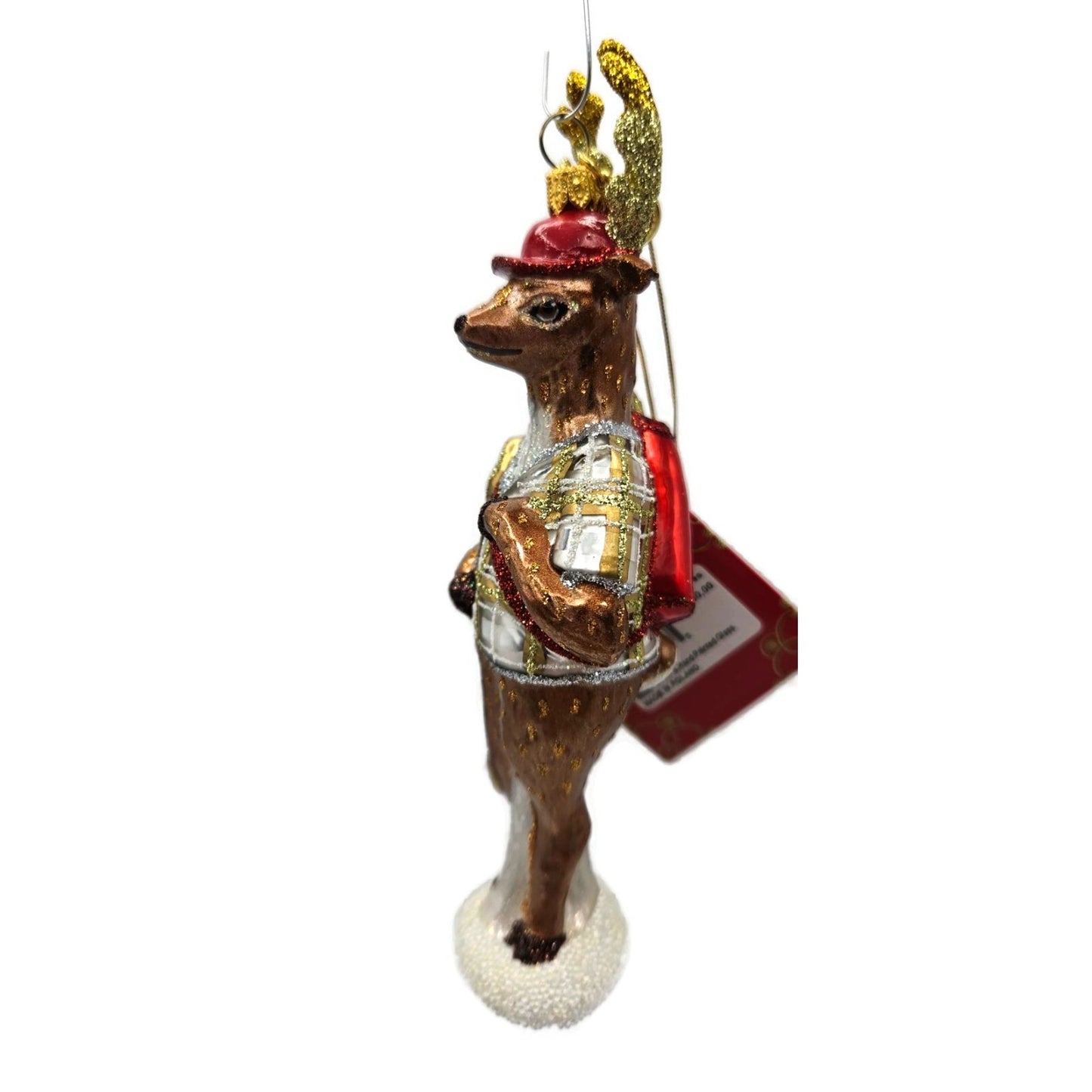 Juliska Country Estate Reindeer Games Cupid Archery Christmas Tree Ornament