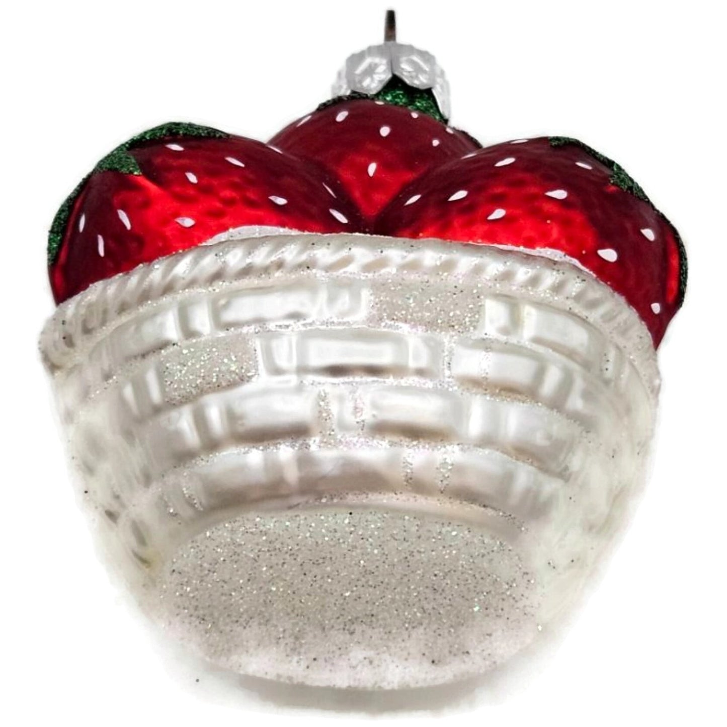 Patricia Breen Strawberry Basket Fruit Spring Dessert Christmas Tree Ornament