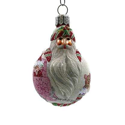Patricia Breen Miniature Santa du Monde Presents Christmas Tree Ornament