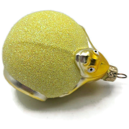 Patricia Breen Chameleon Yellow Glittered Spring Christmas Holiday Tree Ornament