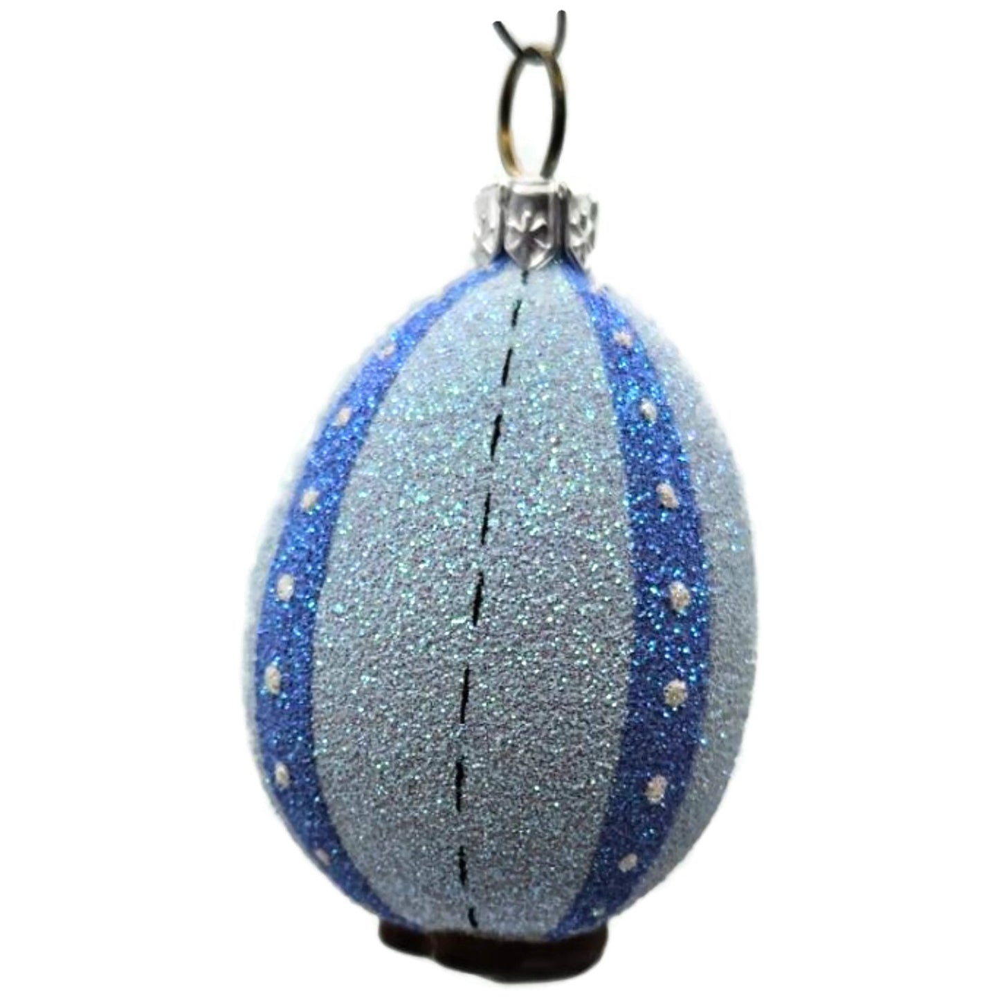 Patricia Breen Easter Egg Masquerade Forget-Me-Not Floral Christmas Ornament