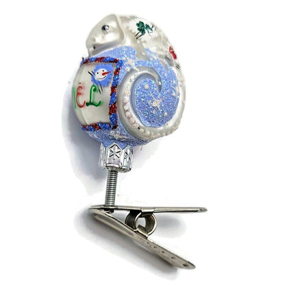 Patricia Breen Ultra Miniature Chameleon Letters Clip On Christmas Tree Ornament