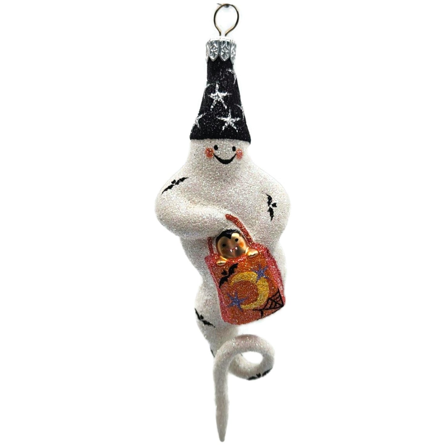 Patricia Breen Halloween Trickster Dracula Moon Bat Ghost Christmas Ornament