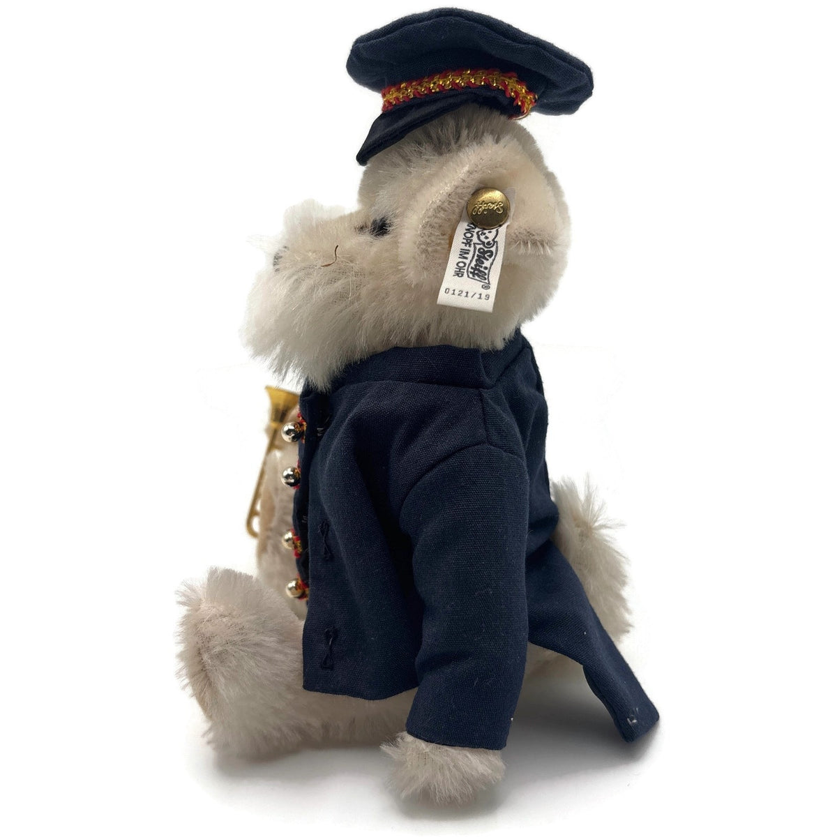 Steiff Golden Age Of The Circus Dog Bandsman 0121,19 Stuffed Animal Plush Toy