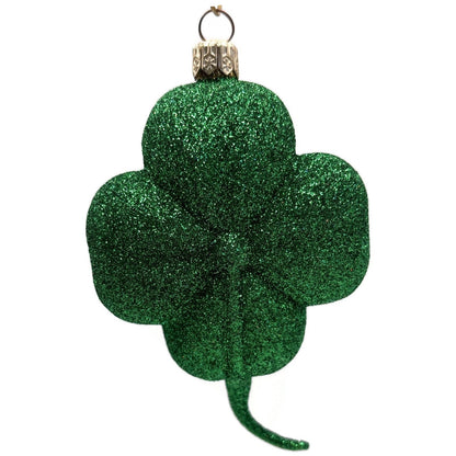Patricia Breen Eire Santa Green Shamrock St. Patrick's Christmas Tree Ornament