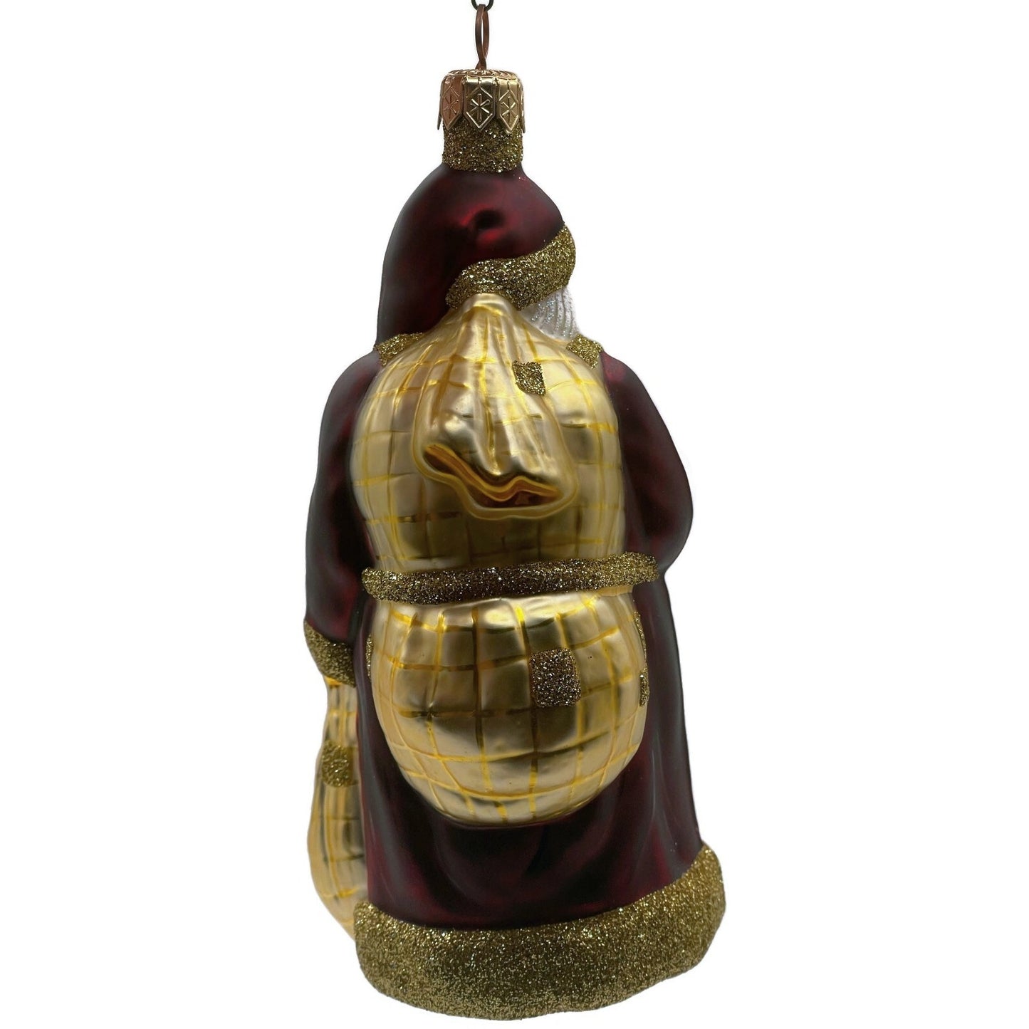 Patricia Breen Laden With Love Bordeaux Green Mittens Christmas Tree Ornament