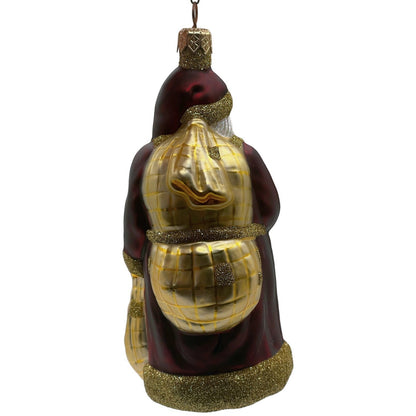 Patricia Breen Laden With Love Bordeaux Green Mittens Christmas Tree Ornament