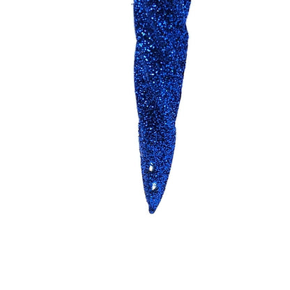 Patricia Breen French Twist Blue Glittered Icicle Christmas Holiday Ornament