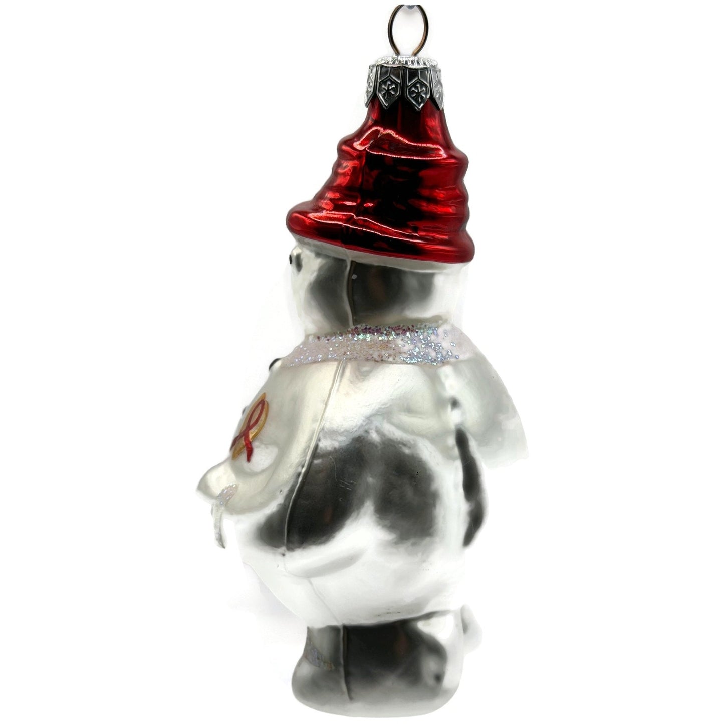 Christopher Radko Frosty Cares AIDS Awareness Snowman Christmas Ornament 94SP05