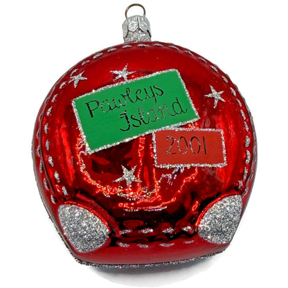 Patricia Breen Journey With Me Red Pawleys Island Stars Christmas Ornament 2113