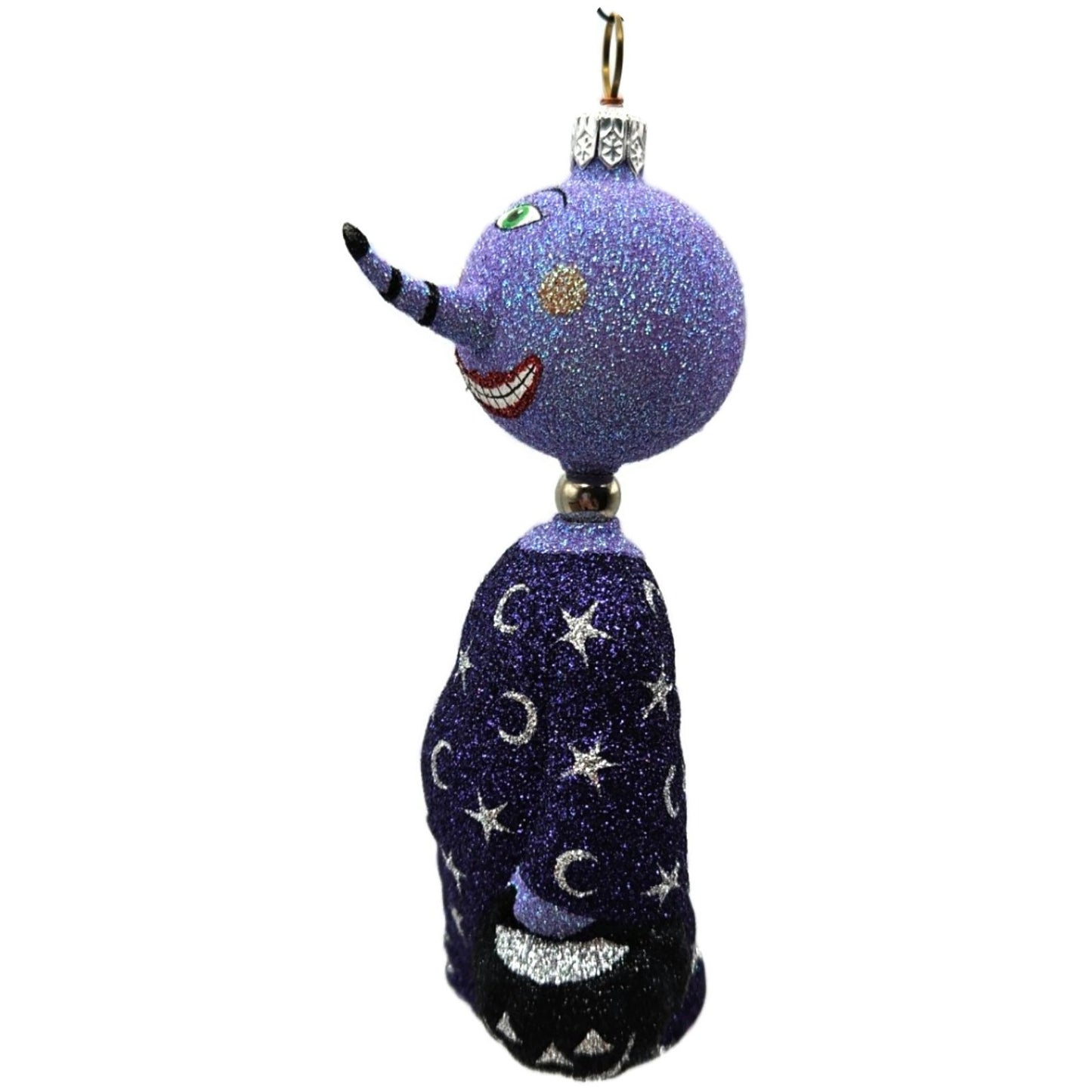 Patricia Breen Halloween Trick Or Treaters Munch Purple Christmas Ornament 2365