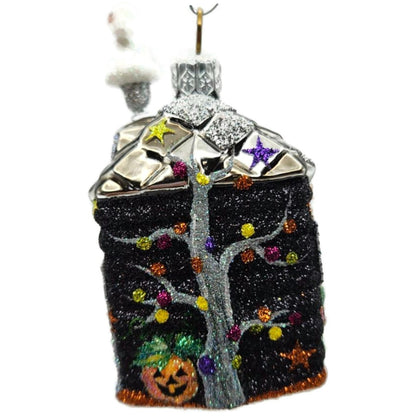Patricia Breen Creature Cottage Ghost Black Moon Halloween Christmas Ornament