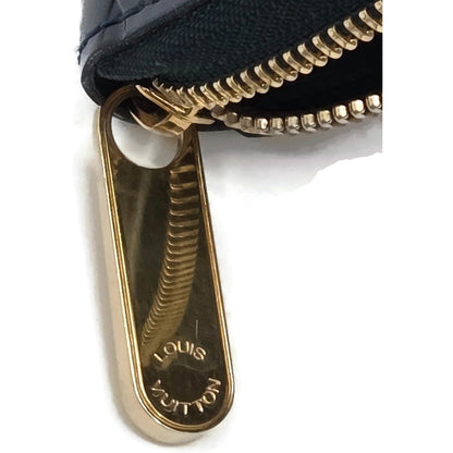 Louis Vuitton Melrose Avenue Monogram Vernis Bleu Nuit Bag Wallet Coin Pouch Set