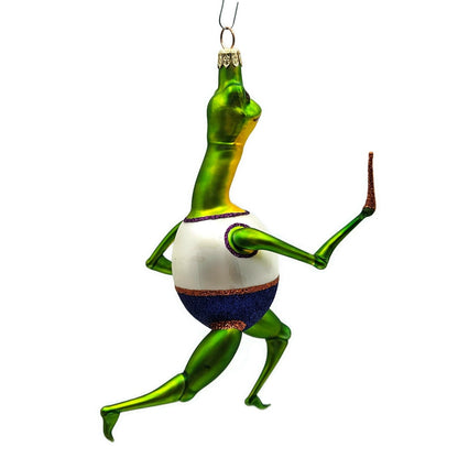 Slavic Treasures Frog Number 5 Halloween Christmas Tree Ornament 00405AFB