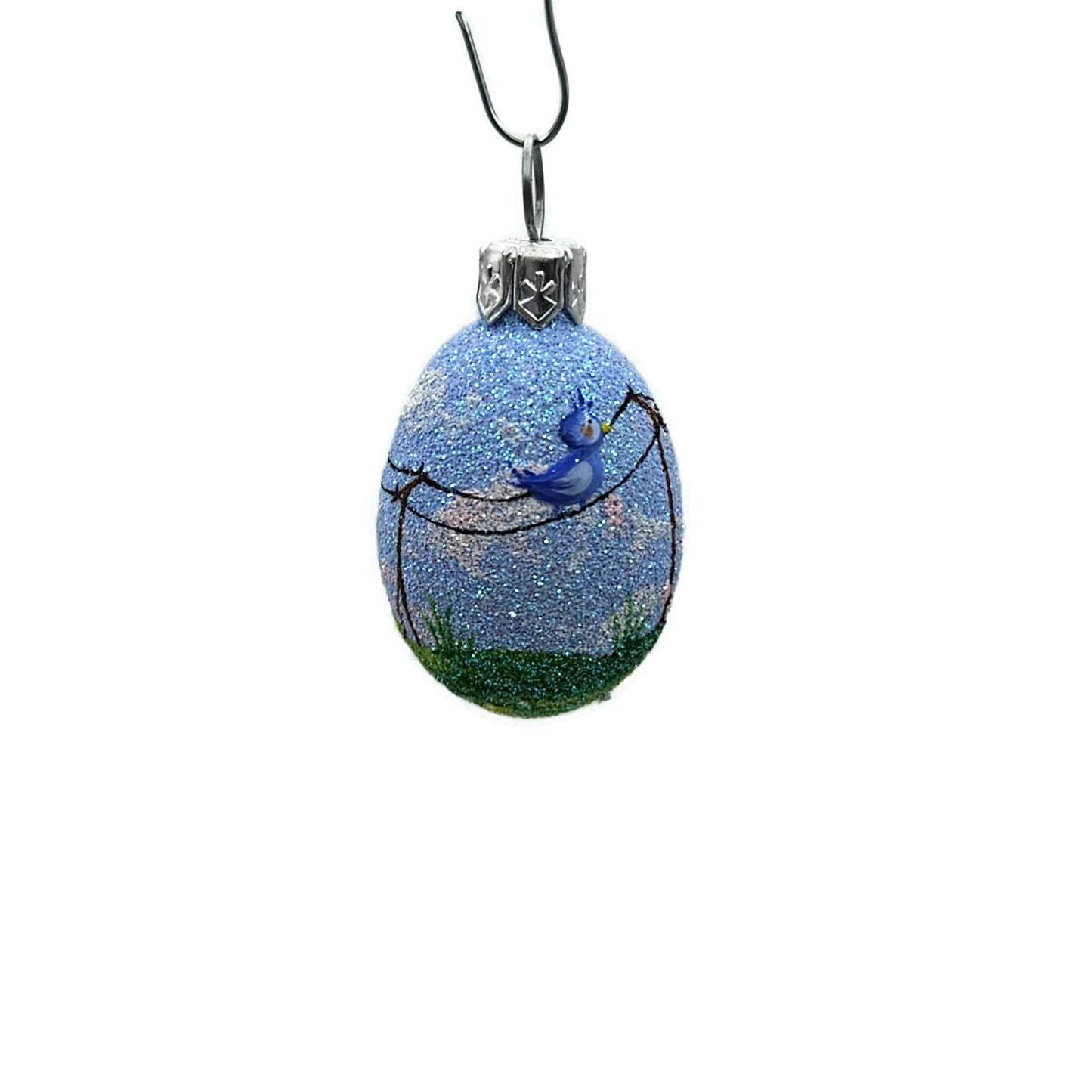 Patricia Breen Miniature Egg Surprise Ring Me Birds Easter Christmas Ornament