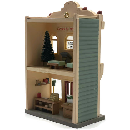 Hallmark Ornament Five and Ten Cent Store 1992 Nostalgic Christmas Village Tree