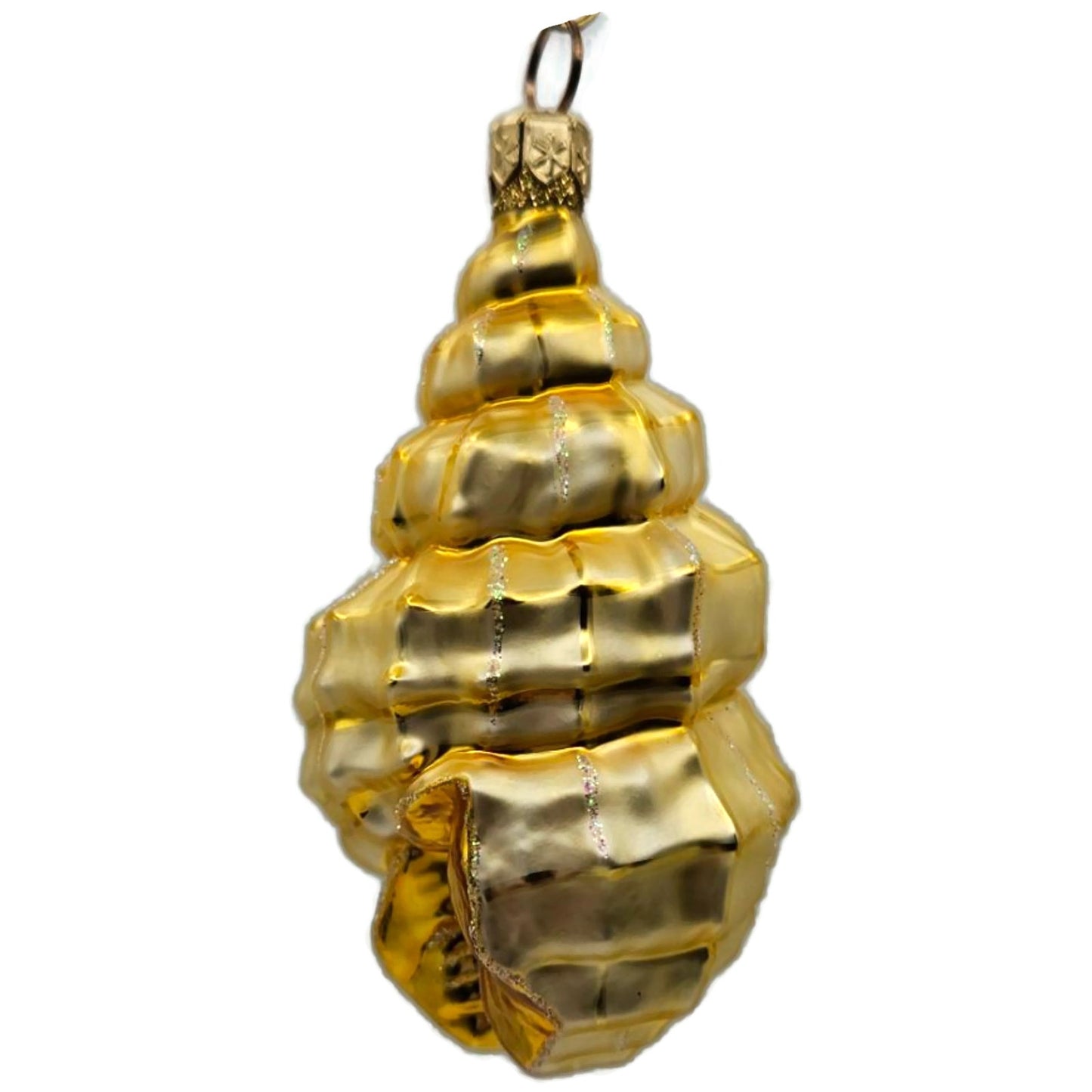 Patricia Breen Erics Shell Gold Summer Aquatic Nautical Ocean Ornament 9900 CATZ