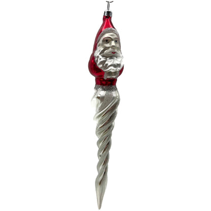 Christopher Radko St. Nickcicle Two Sided Santa Christmas Tree Ornament 92-107-0