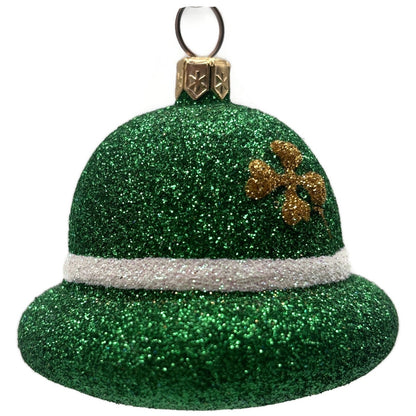 Patricia Breen A Walk In Dublin Leprechaun Hat Shamrocks St. Patrick's Ornament