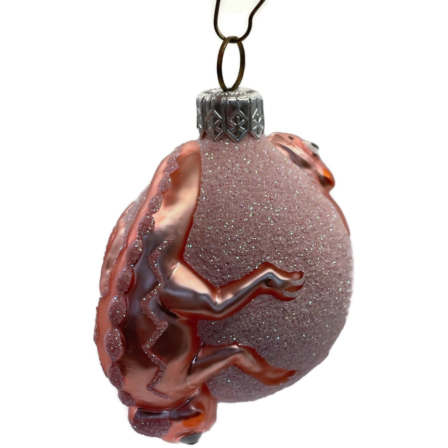 Patricia Breen Ornament Once Again for James Pink Chameleon Christmas Decoration