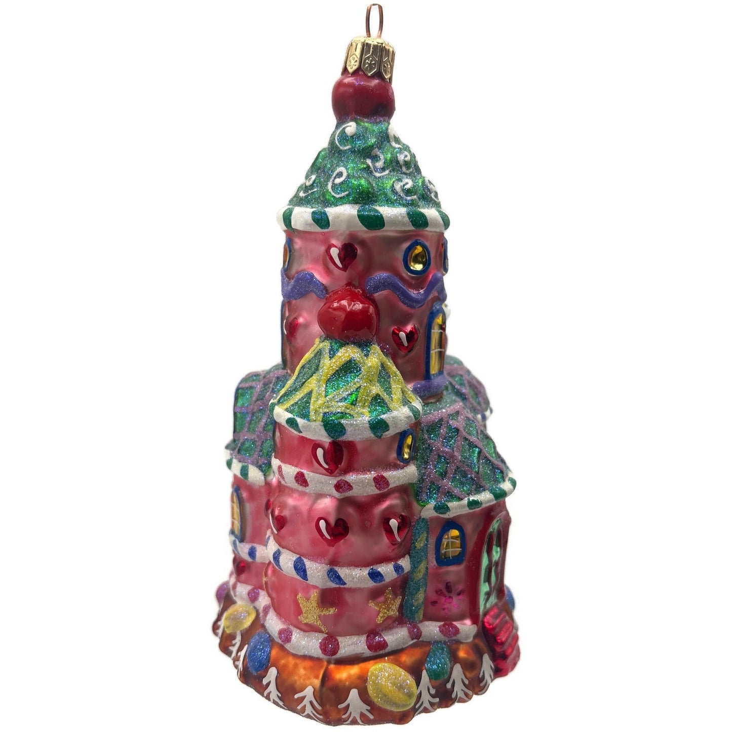Christopher Radko Candy Land Corner Castle Christmas Ornament LE 99-HOU-3