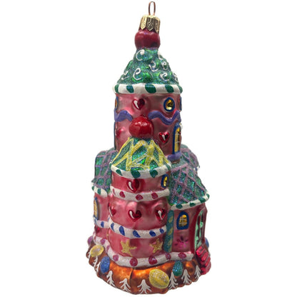 Christopher Radko Candy Land Corner Castle Christmas Ornament LE 99-HOU-3