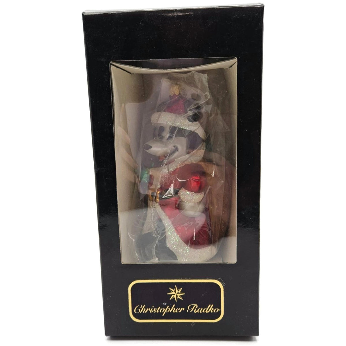 Christopher Radko Christmas Eve Mickey Disney Catalog Exclusive Ornament
