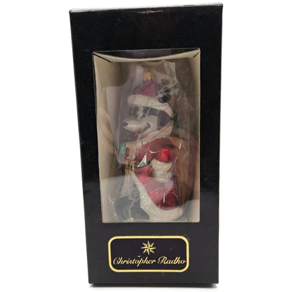 Christopher Radko Christmas Eve Mickey Disney Catalog Exclusive Ornament