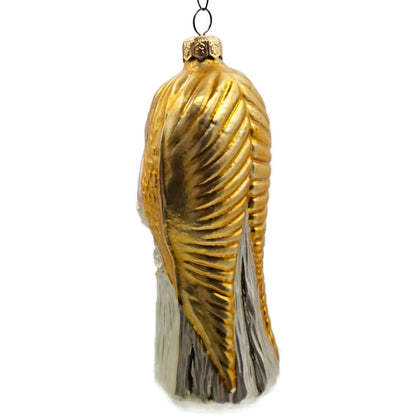 Patricia Breen Amor Angel Pearl Dress Gold Wings Christmas Tree Ornament Museum