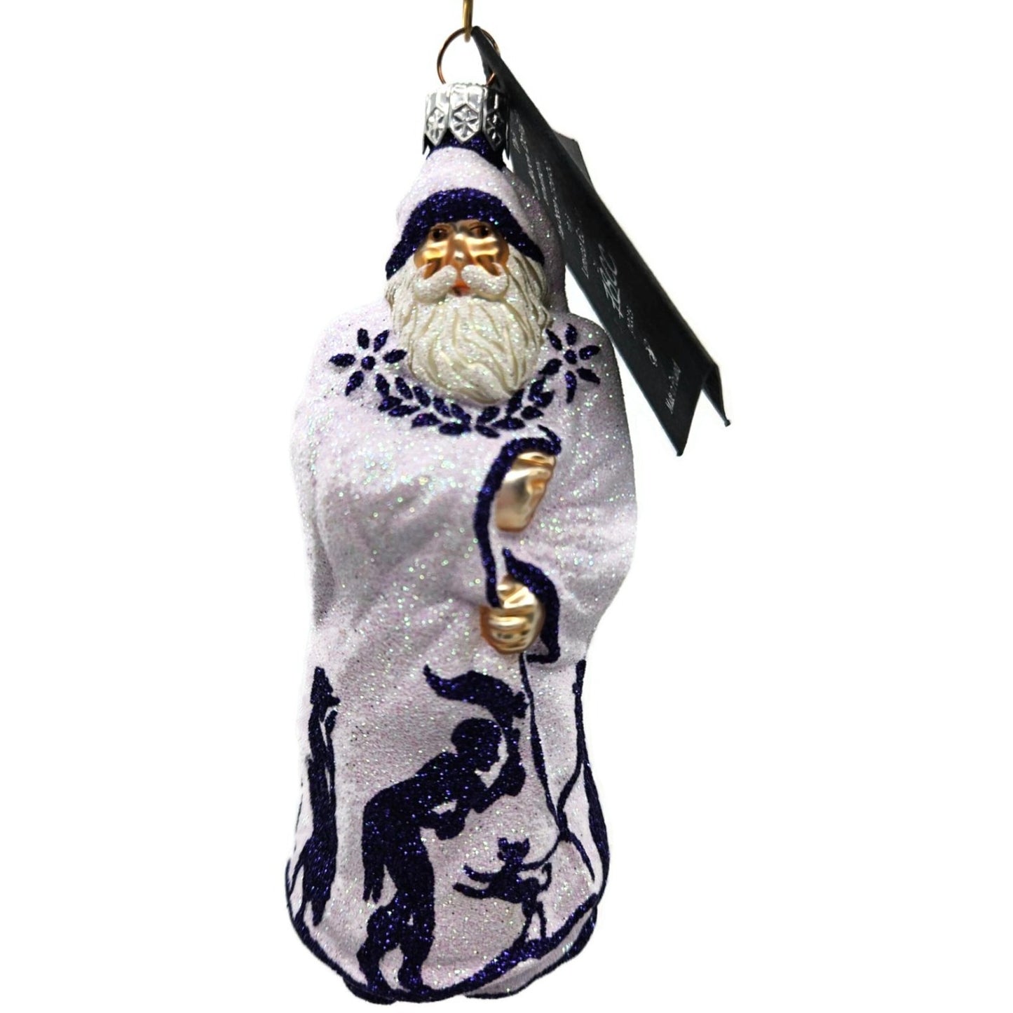 Patricia Breen Redoute Santa Silhouettes Halloween Christmas Ornament 2125