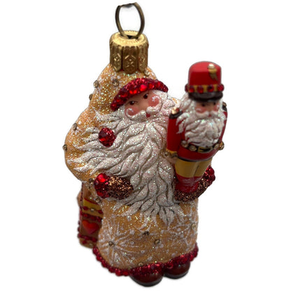 Patricia Breen Nutcracker Nicoud Gingerbread Hearts Christmas Tree Ornament CATZ