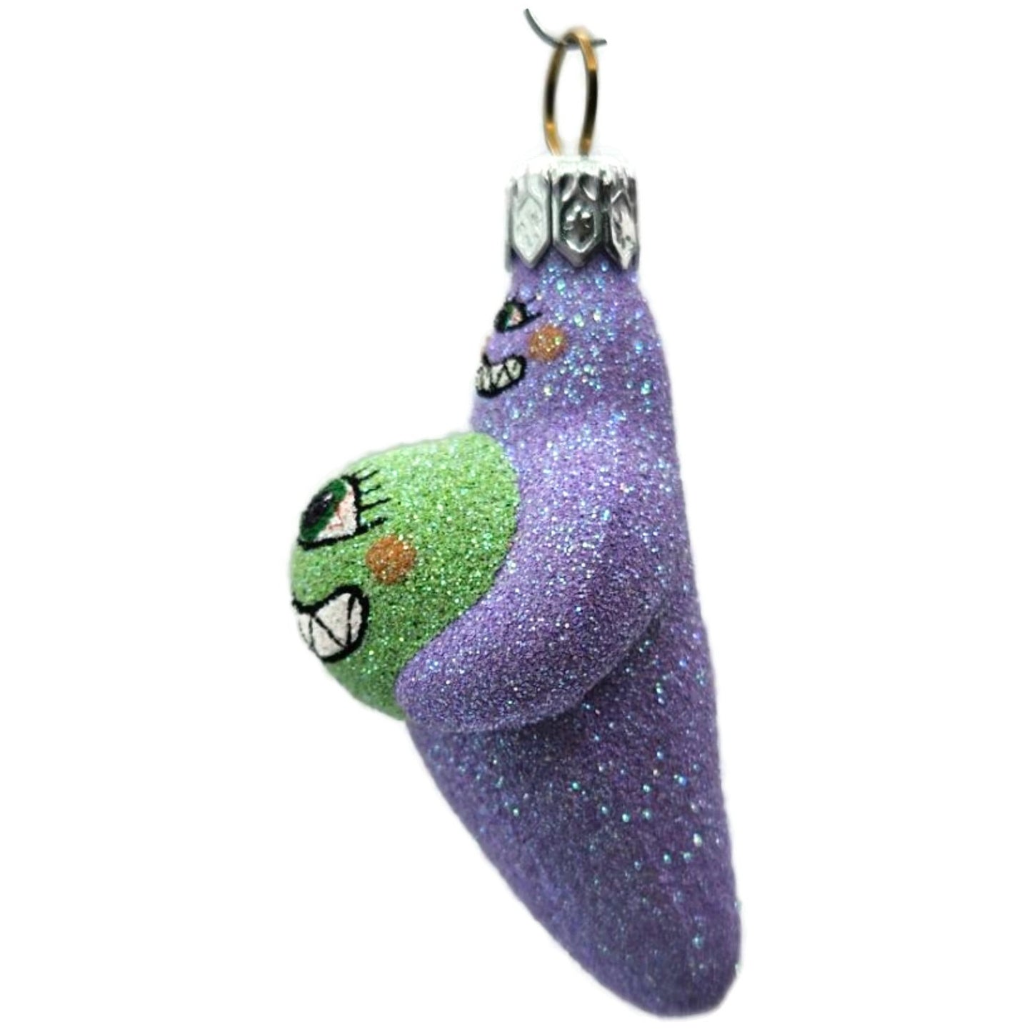 Patricia Breen Cyclops Surprise Purple Orange Halloween Christmas Tree Ornament