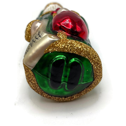 Patricia Breen Miniature Gift of the Season Love Respect Christmas Tree Ornament