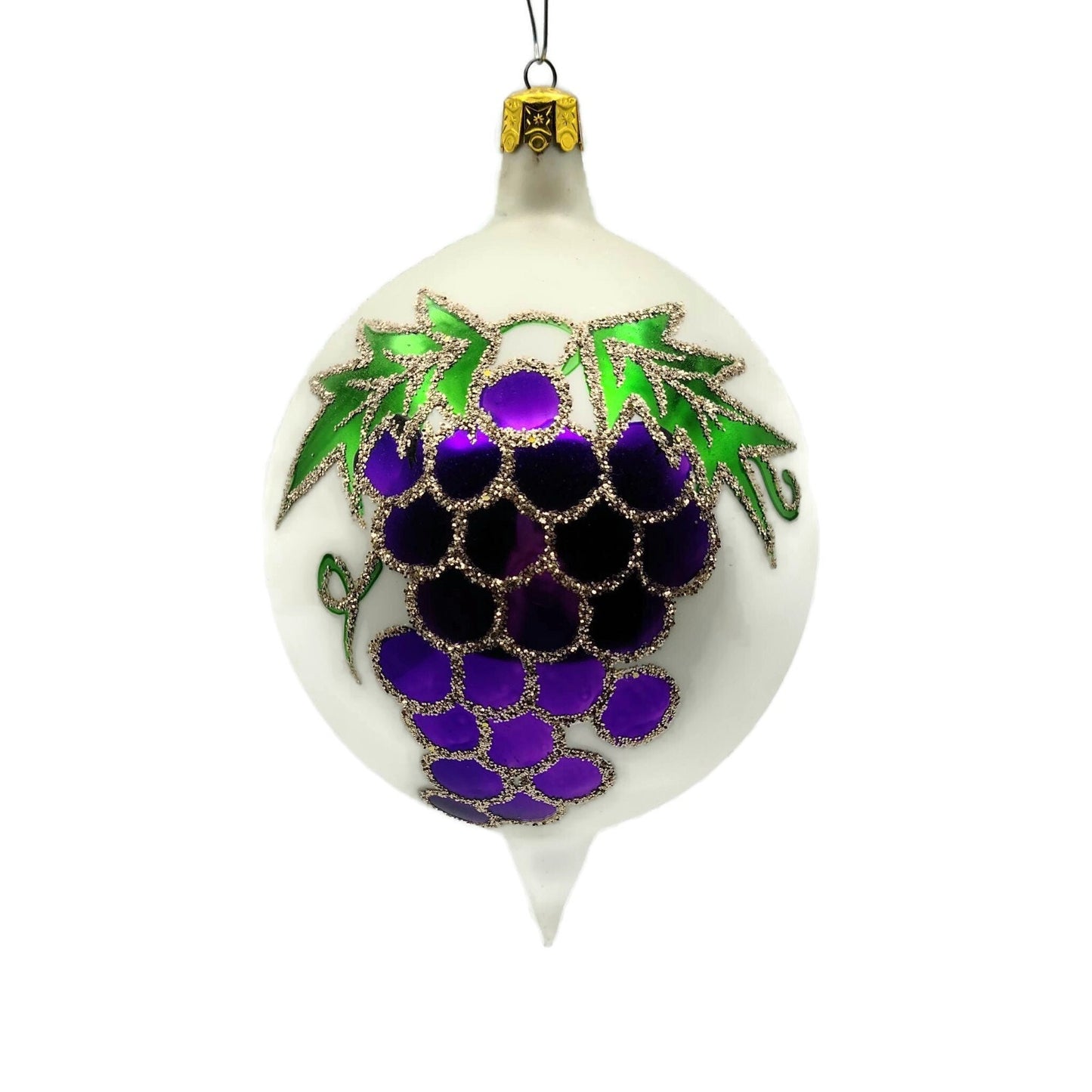 Christopher Radko Vineyard Grapes Ball Christmas Holiday Tree Ornament 890510