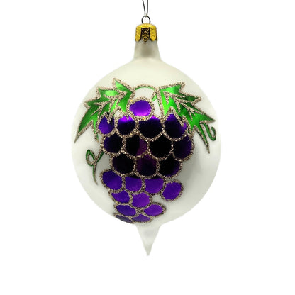 Christopher Radko Vineyard Grapes Ball Christmas Holiday Tree Ornament 890510