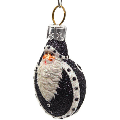 Patricia Breen Ladybug Noel Black Glittered Polka Dots Spring Christmas Ornament