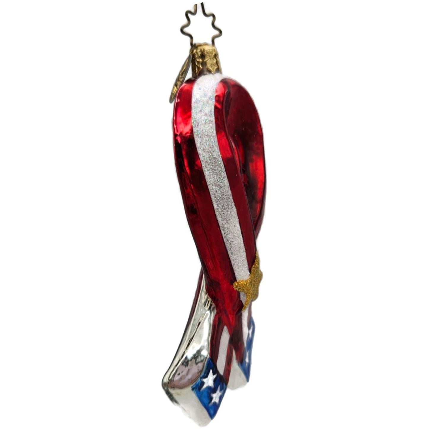 Christopher Radko United for Freedom Patriotic July 4th Tree Ornament 01-1021-0