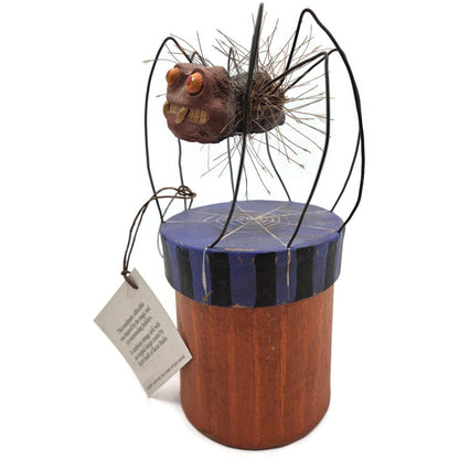 Rucus Studio Salvador Spider Scott Smith Halloween Spooky Candy Container