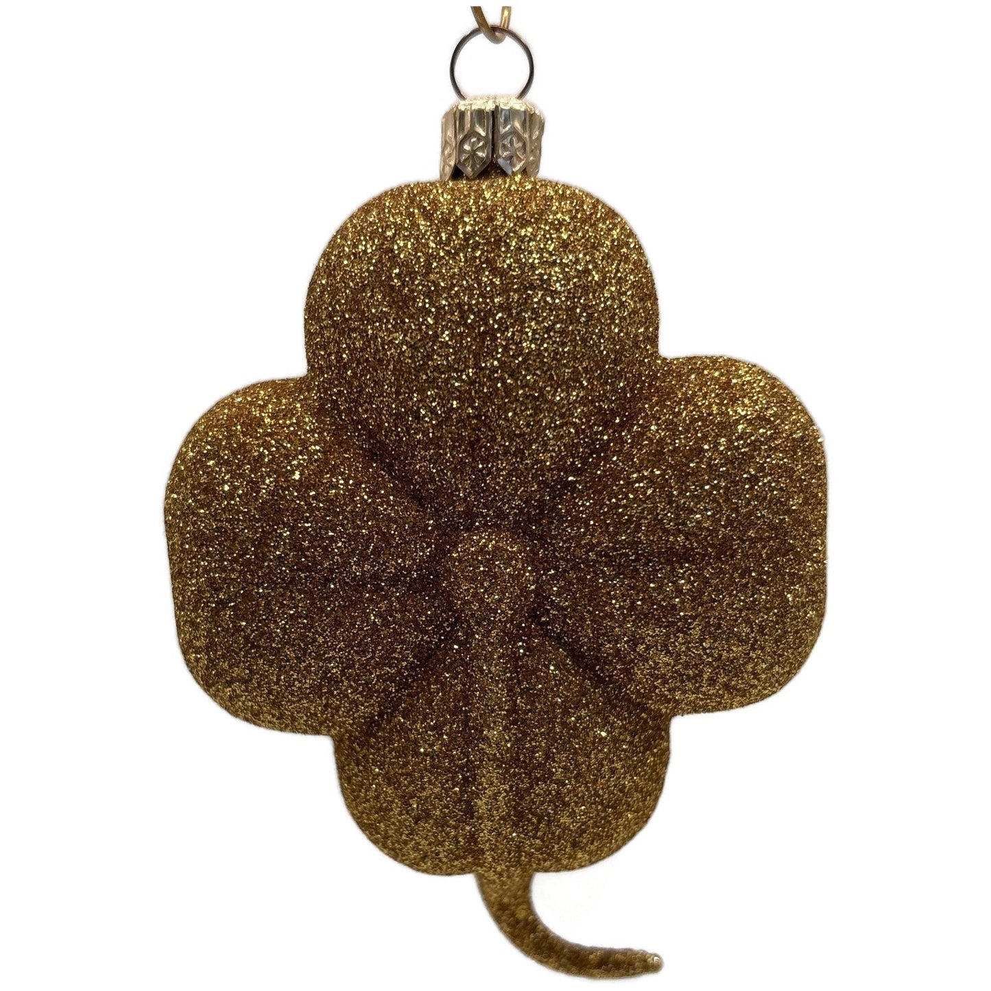 Patricia Breen Eire Santa Gold Shamrock St. Patrick's Christmas Tree Ornament