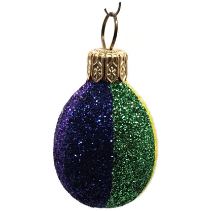 Patricia Breen Miniature Egg Rainbow Shines Easter Purple Christmas Ornament