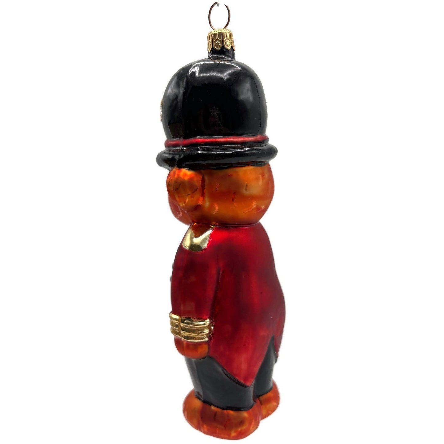 Christopher Radko FAO Schwarz Toy Soldier Bear Red Christmas Tree Ornament