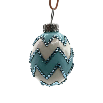 Patricia Breen Miniature Egg Zelda Turquoise Easter Christmas Tree Ornament
