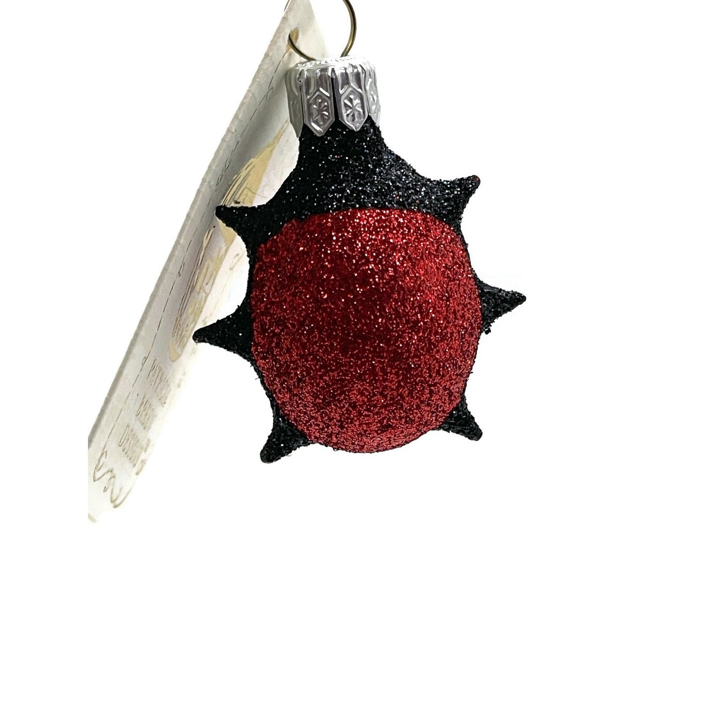 Patricia Breen Miniature Egg Surprise Ladybug Easter Christmas Bug Ornament 2531