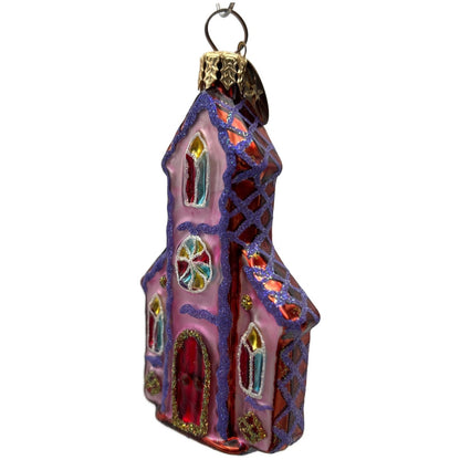 Christopher Radko Ginger Chapel Gem Cookie Little Christmas Ornament 01-0779-0