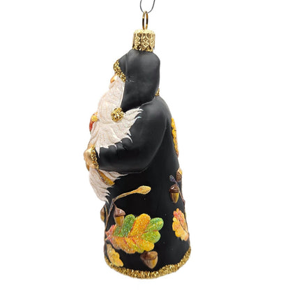 Patricia Breen From Little Acorns Black Santa Claus Fall Christmas Tree Ornament