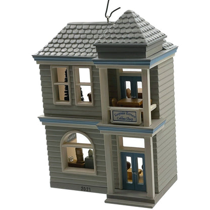 Hallmark Ornament Keepsake Korners Coffee Shop 2021 Nostalgic Christmas Tree