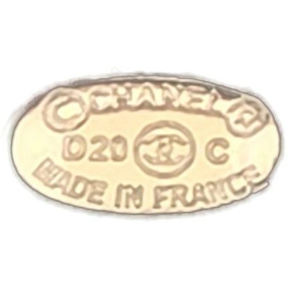 Coco Chanel Train Brooch 20C AB3237 Blue Black Gold Pearl CC Logo Rare