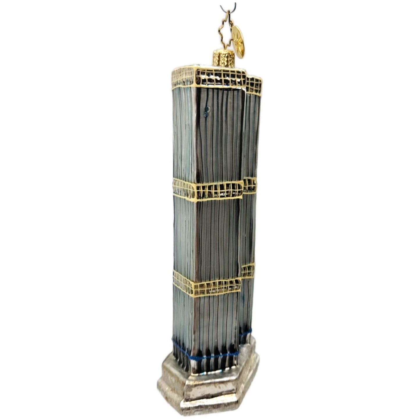 Christopher Radko Heroes All Twin Towers 9/11 Patriotic NYC Ornament 01-1099-0