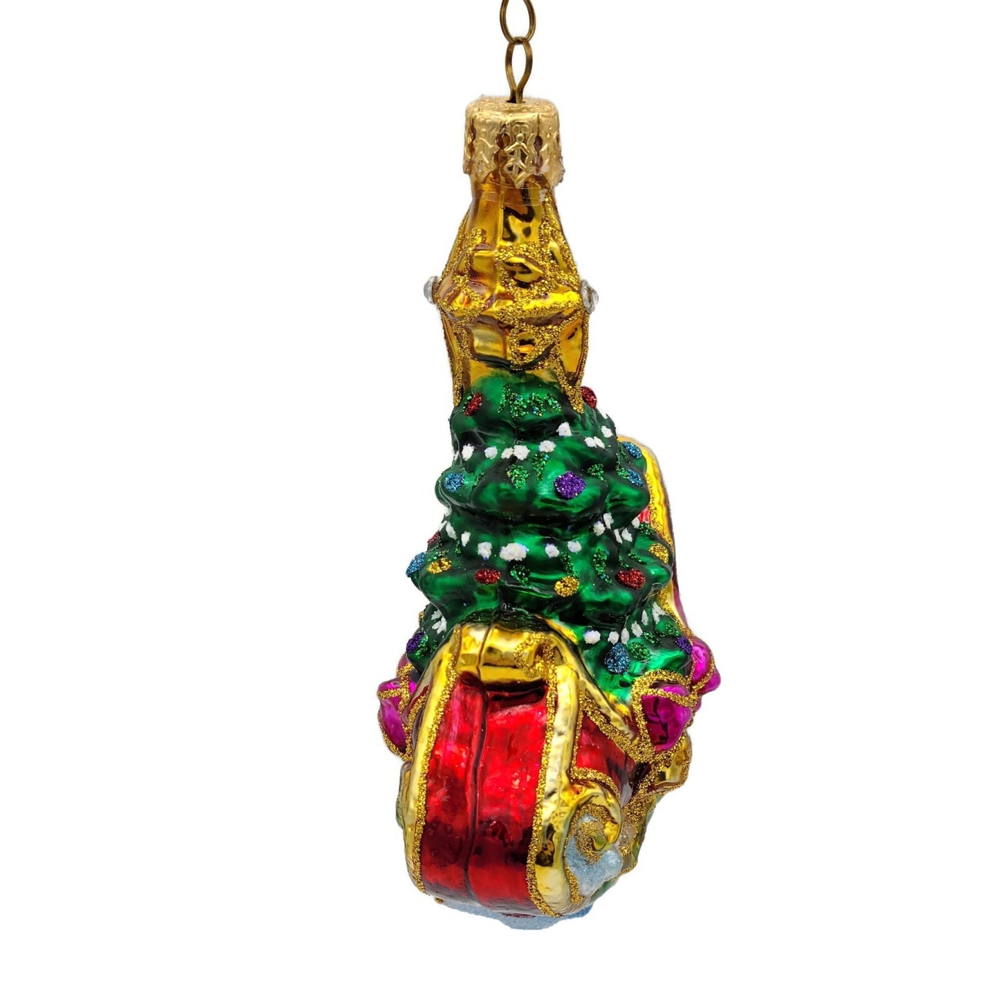 Christopher Radko Santas Magic Sleigh Christmas Tree Holiday Ornament 1021278